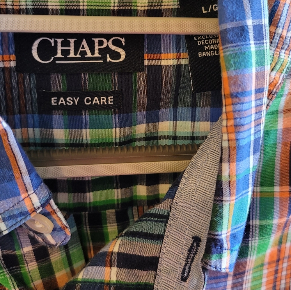 Men's Chaps Polo Shirt Large - Picture 2 of 2